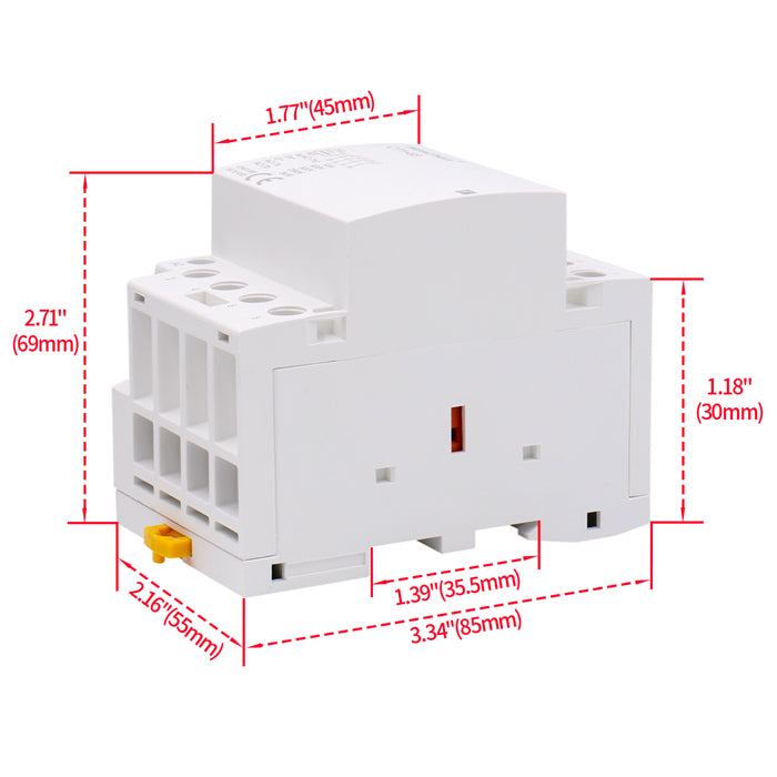 Contactor de CA doméstico CT1-63 63A 4 polos NO