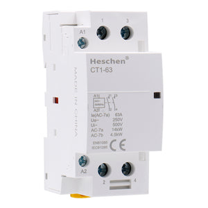 Contattore CA domestico CT1-63 63A 2 poli NO