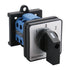 Universal Rotary Cam Selector Changeover Switch for DIN rail-mounting 35 mm SZW26-20/D202.2-B11R 660V 20A ON-OFF-ON 3 Position 2 Phase 8 Terminals CE