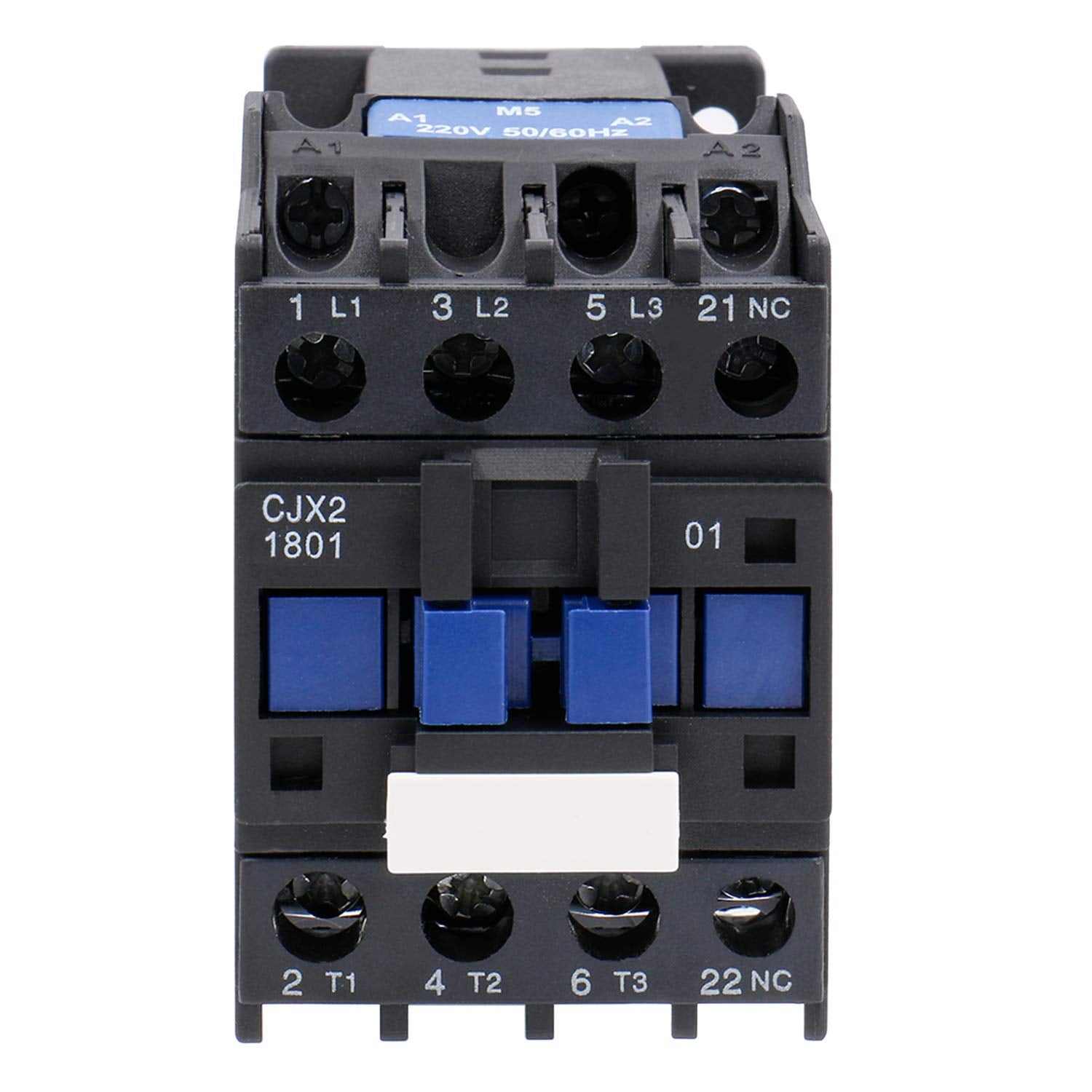 Heschen AC Contactor CJX2-1801 220V 50/60Hz Coil 3P 3 Pole Normally Closed Ie 18A Ue 380V