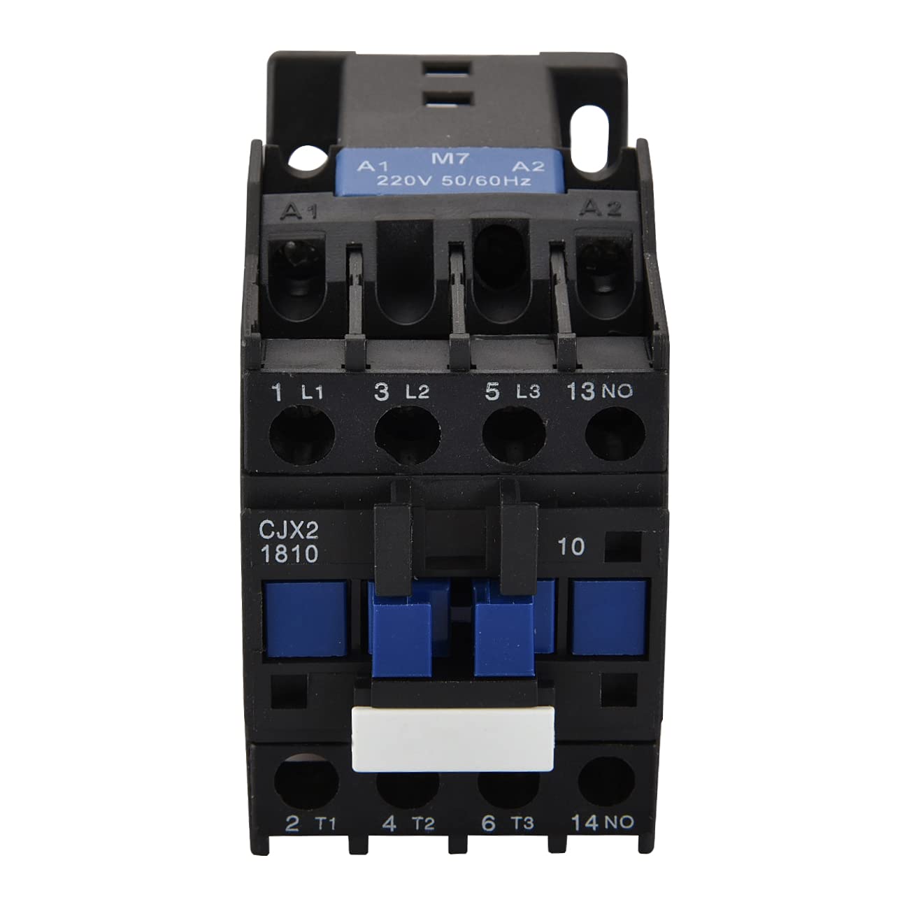 Heschen AC Contactor CJX2-1810 220V 50/60Hz Coil 3P 3 Pole Normally Open Ie 18A Ue 380V