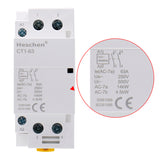 Household AC Contactor CT1-63 63A 2 Pole NO
