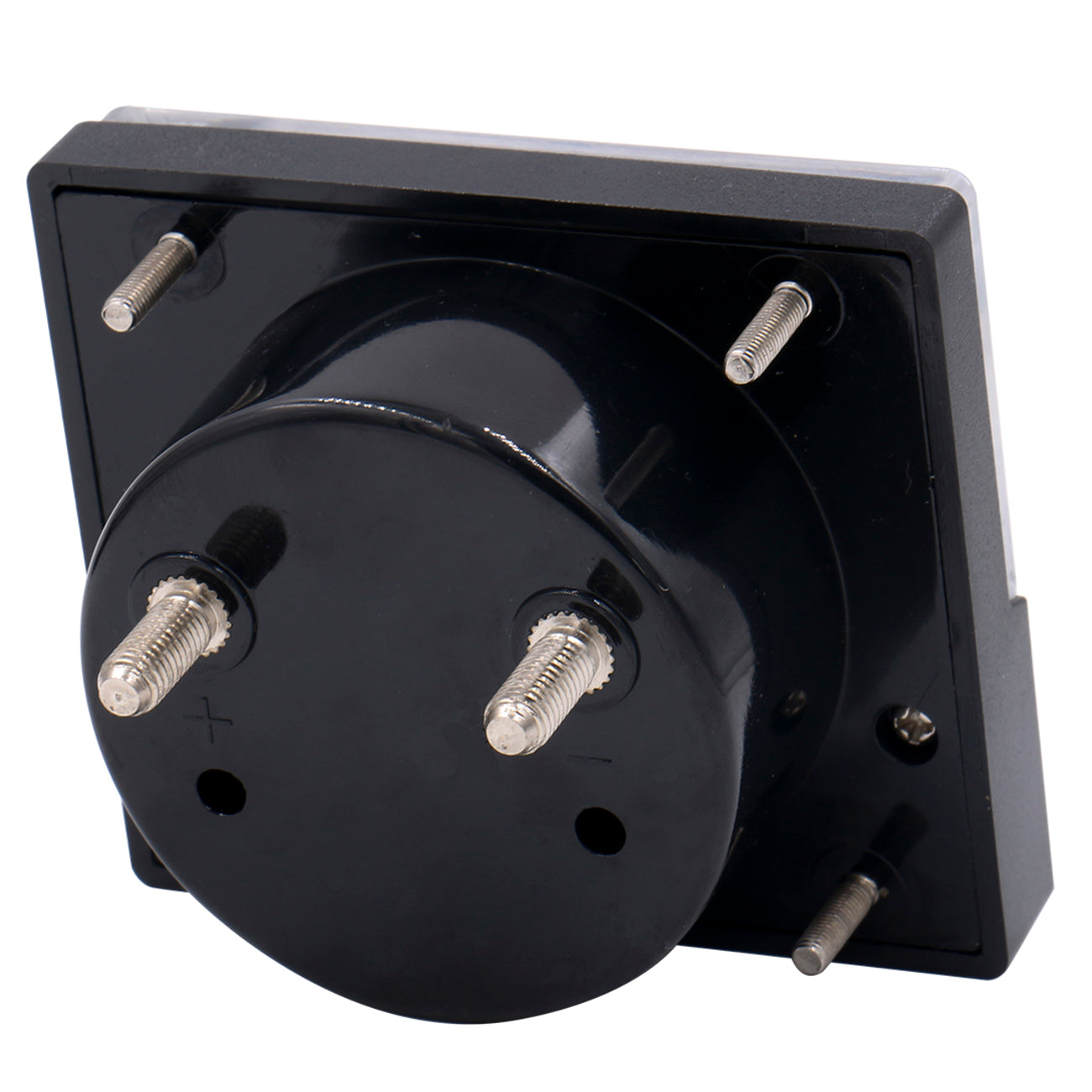 Tester amperometro misuratore di corrente montato su pannello rettangolare