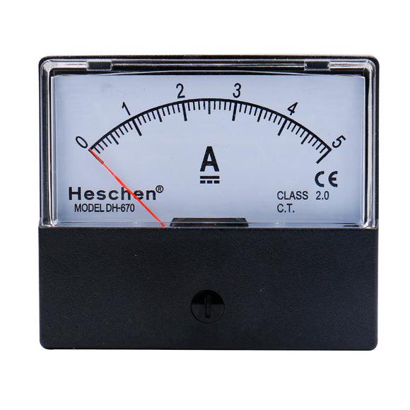 Meter Ammeter Tester DH-670 DC 0-5A 