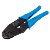 Heschen Ratchet Crimper Plier HS-16GF Insulated Terminals & Tube Connector Crimping Tools Use for 4-16 mm² (11-5 AWG) Blue