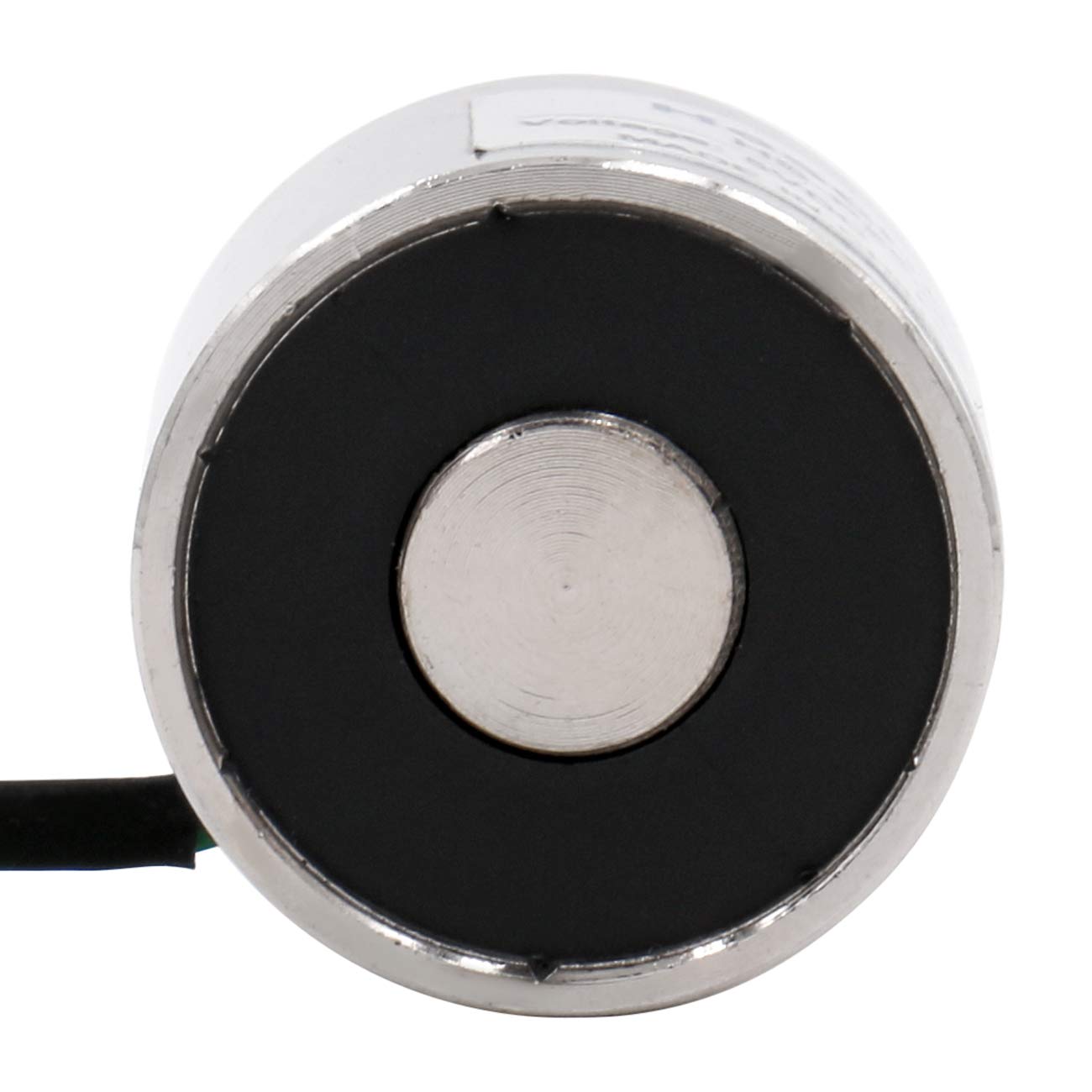 Heschen Electromagnet Magnet Solenoid P25/20, OD: 25mm, DC 5V, 5Kg/11 lb
