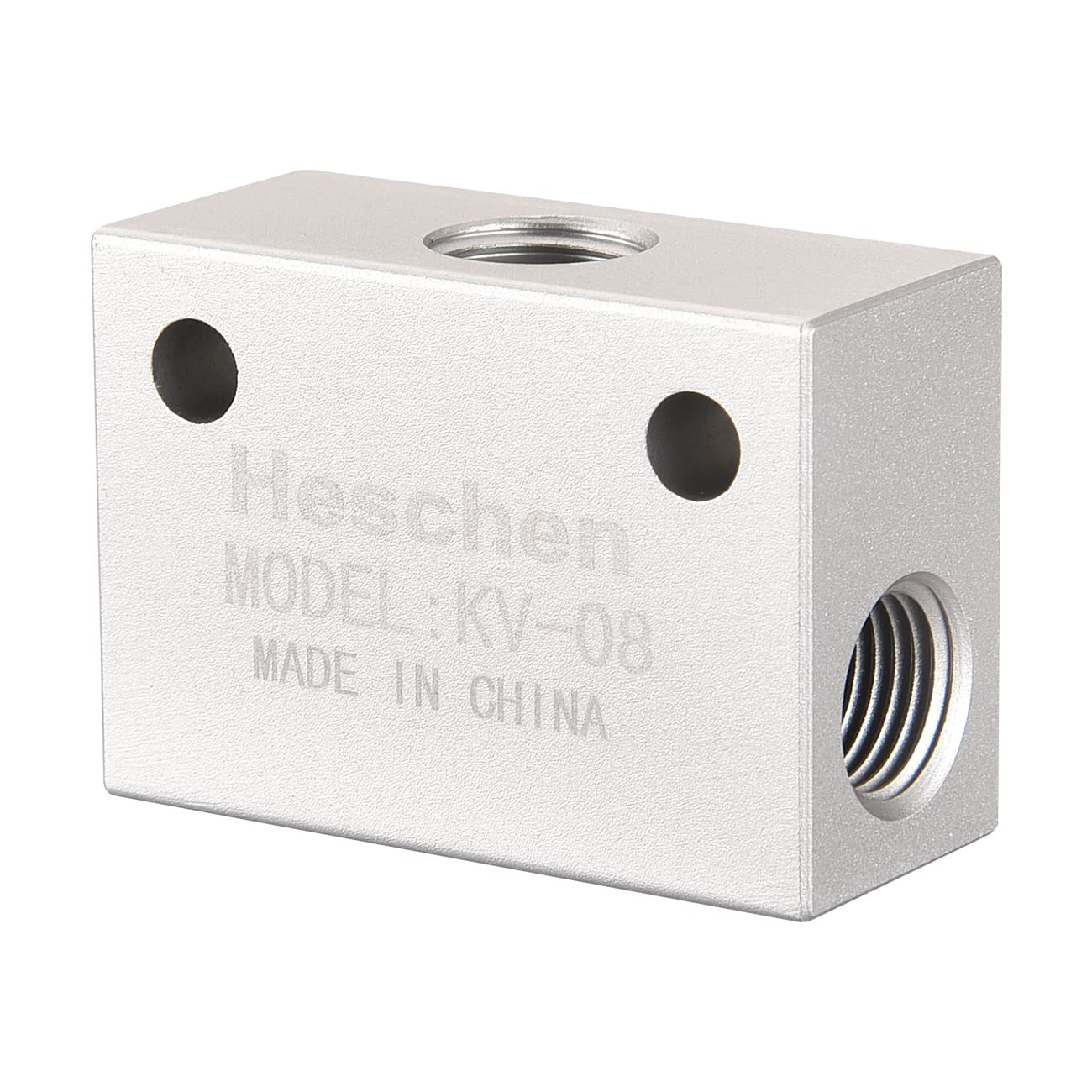Heschen Pneumatic Shuttle Valve KV-08 PT1/4 One Way Quick Exhaust