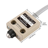 Heschen Limit Switch HS-3111(TZ-3111) Sealed Plunger Momentary SPDT 1NO 1NC IP67 Waterproof