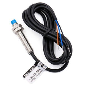 Heschen M8 Inductive Proximity Sensor Switch Non-Embeddable Type LJ8A3-2-Z/BX Detector 2mm 10-30VDC 200mA NPN Normally Open(NO) 3 Wire