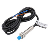Heschen M8 Inductive Proximity Sensor Switch Non-Embeddable Type LJ8A3-2-Z/BY Detector 2mm 10-30VDC 200mA PNP Normally Open(NO) 3 Wire