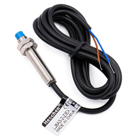 thumbnail image 2 of 123 Switch Inductive Proximity Sensor Switch Heschen M8 Non-Shield Type LJ8A3-2-Z/DX Detector Proximity Switch Reed Switch Normally Open 2 of 10