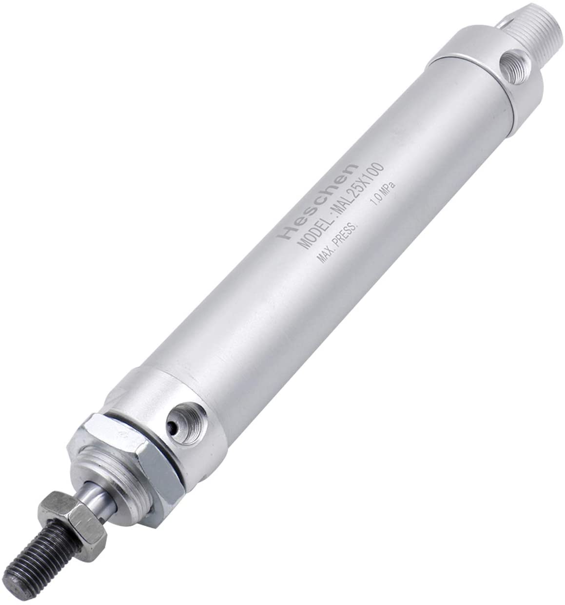 Heschen Pneumatic slim Air Cylinder MAL 25 Series PT 1/8 port 25mm Bore Double Action