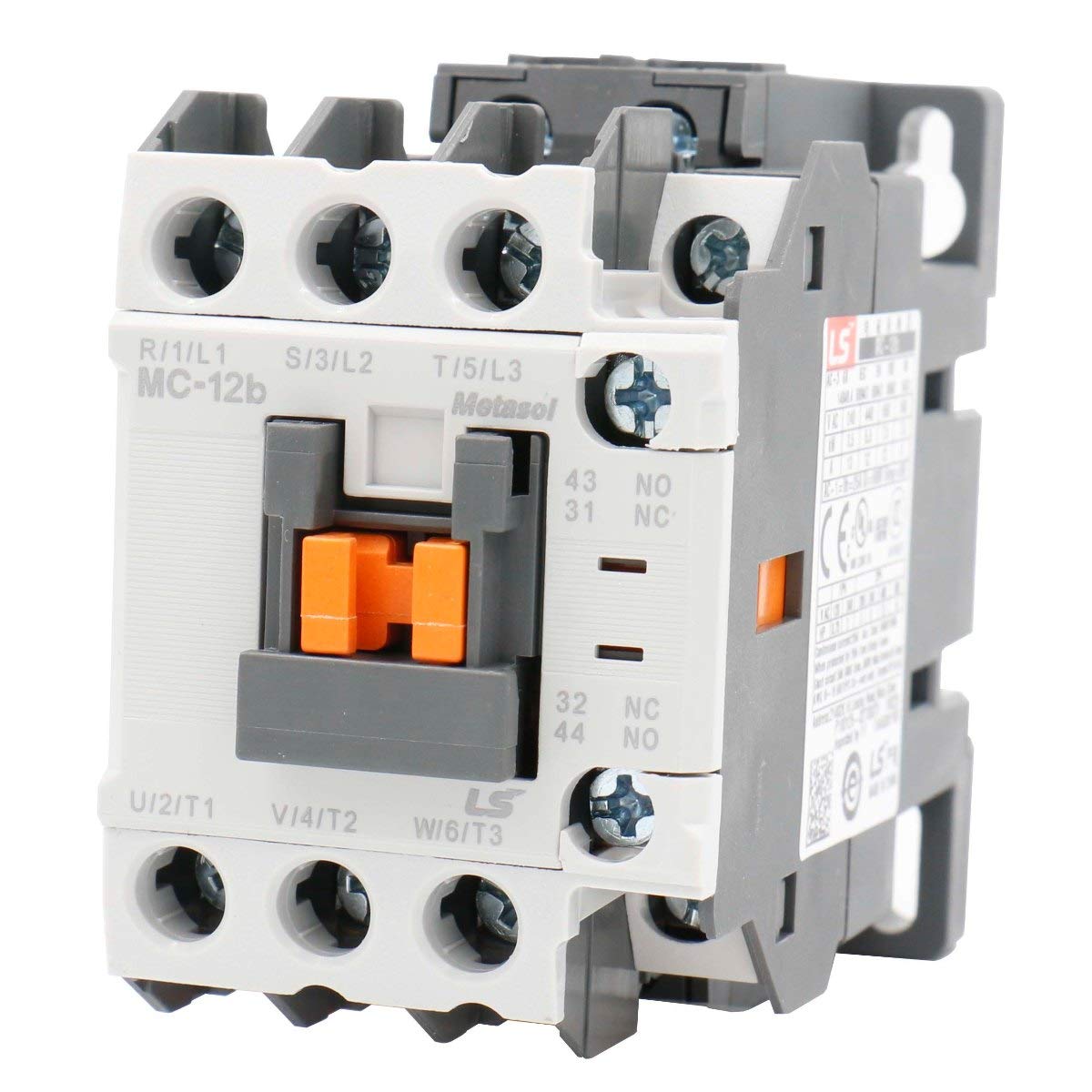 Heschen MEC Magnetic AC Motor Contactors MC-12b 220-240V AC 50/60Hz 1a1b DIN Rail UL