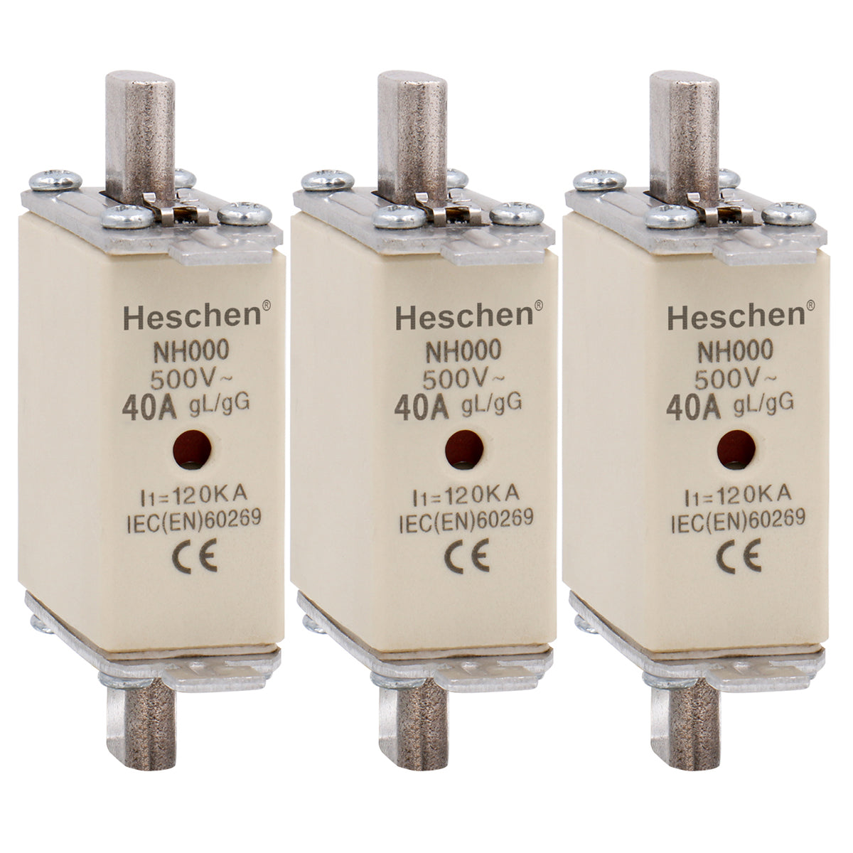Cylindrical Type Fuse Link NH000-40A
