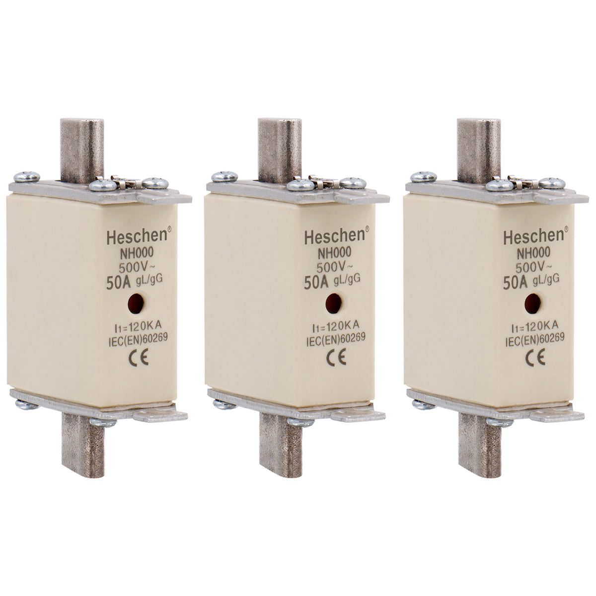 Cylindrical Type Fuse Link NH000-50A
