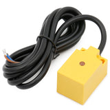 Heschen 15mm Detect, Cuboid, Height 30 mm Inductive Sensor Switch Ni15-Q30-RP6X DC 10-30V 3 Wire PNP NC(Normally Closed) CE