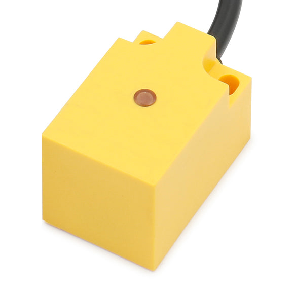 Heschen 10mm Detect, Cuboid, Height 25 mm Inductive Sensor Switch Ni10-Q25-RD4X DC 10-30V 2 Wire NC(Normally Closed) CE
