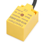 Heschen 10mm Detect, Cuboid, Height 25 mm Inductive Sensor Switch Ni10-Q25-AP6X DC 10-30V 3 Wire PNP NO(Normally Open/Schließer) CE