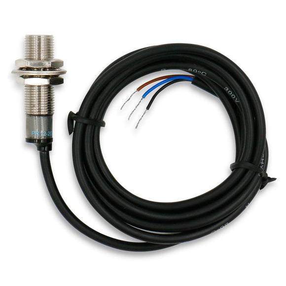 Heschen Inductive Proximity Sensor PR12-2DP Cylindrical Type DC 12-24V 3 Wire PNP NO(Normally Open) CE