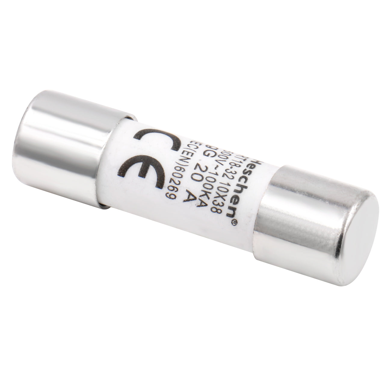 Cylindrical Ceramic Tube Fuse Link RT18-32 10 X 38 mm 20A 500V CE/CB Pack of 10