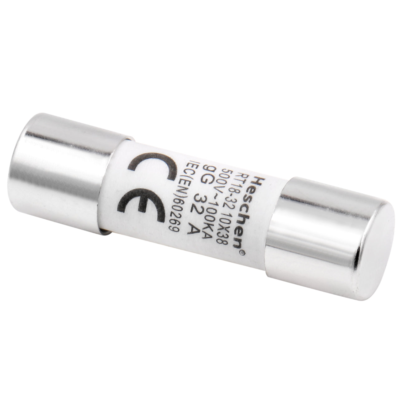 Cylindrical Ceramic Tube Fuse Link RT18-32 10 X 38 mm 32A 500V CE/CB Pack of 10