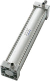 Heschen Pneumatic Air Cylinder SC 63 Series PT 3/8 Port 63mm(2.5") Bore Screwed Piston Rod Dual Action with 2 Fittings