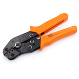 Heschen Mini Ratsche Crimper Zange SN-48B nicht isolierte Klemmen Crimpwerkzeuge Verwendung für 0,5-1,5 mm² (22-16 AWG) orange