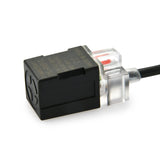Heschen Square Inductive Proximity Sensor Switch Non-Shield Type PL-08P Detector Distance 8mm 10-30VDC 200mA PNP Normally Open(NO) 3 Wire