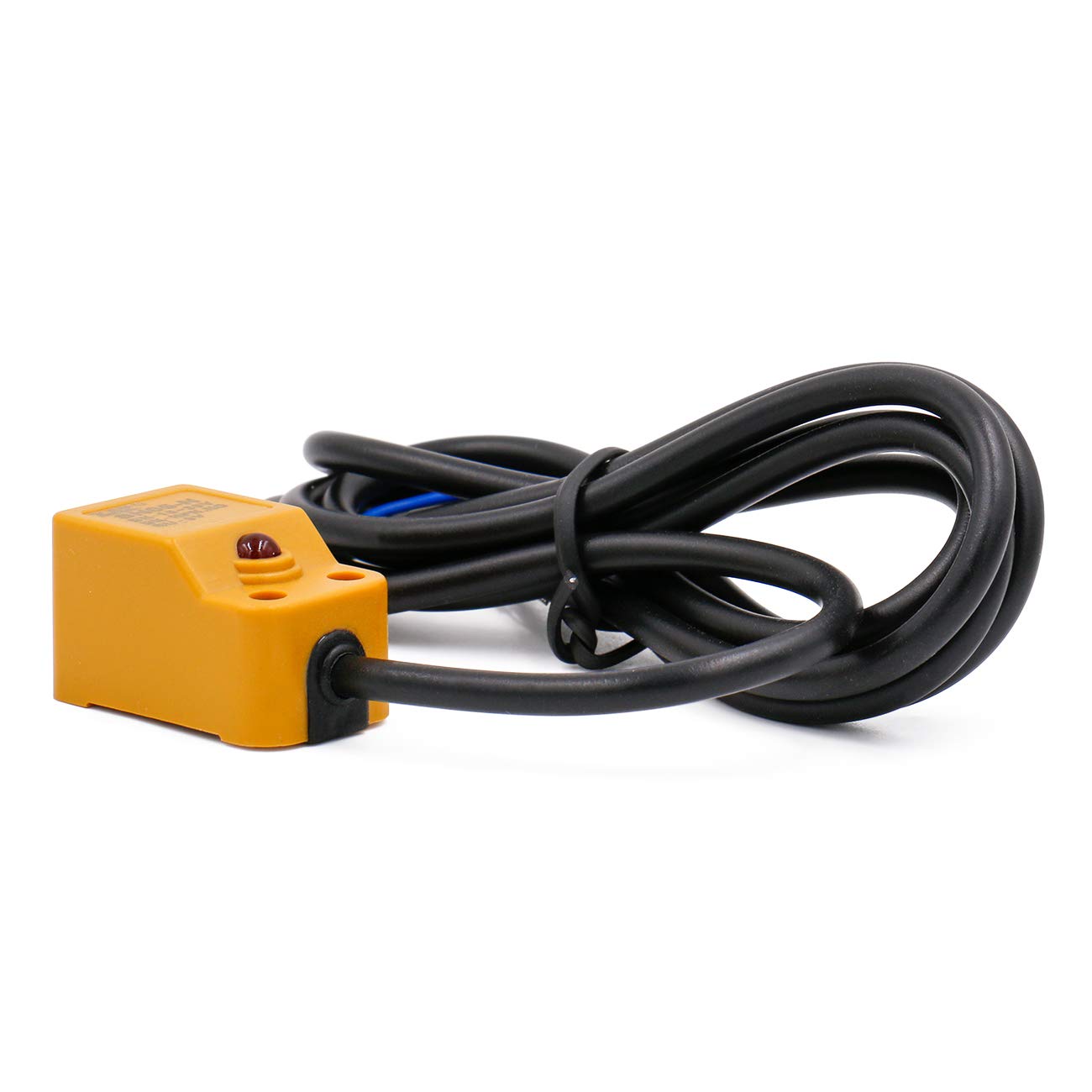 Heschen Square Inductive Proximity Sensor Switch Non-Shield Type SN05-D1 Detector Distance 5mm 10-30VDC 200mA Normally Open(NO) 2 Wire