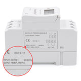 Digital LCD Power Weekly Programmable Timer Relay Switch THC15A AC 110V 16 Amp SPST 35mm DIN Rail