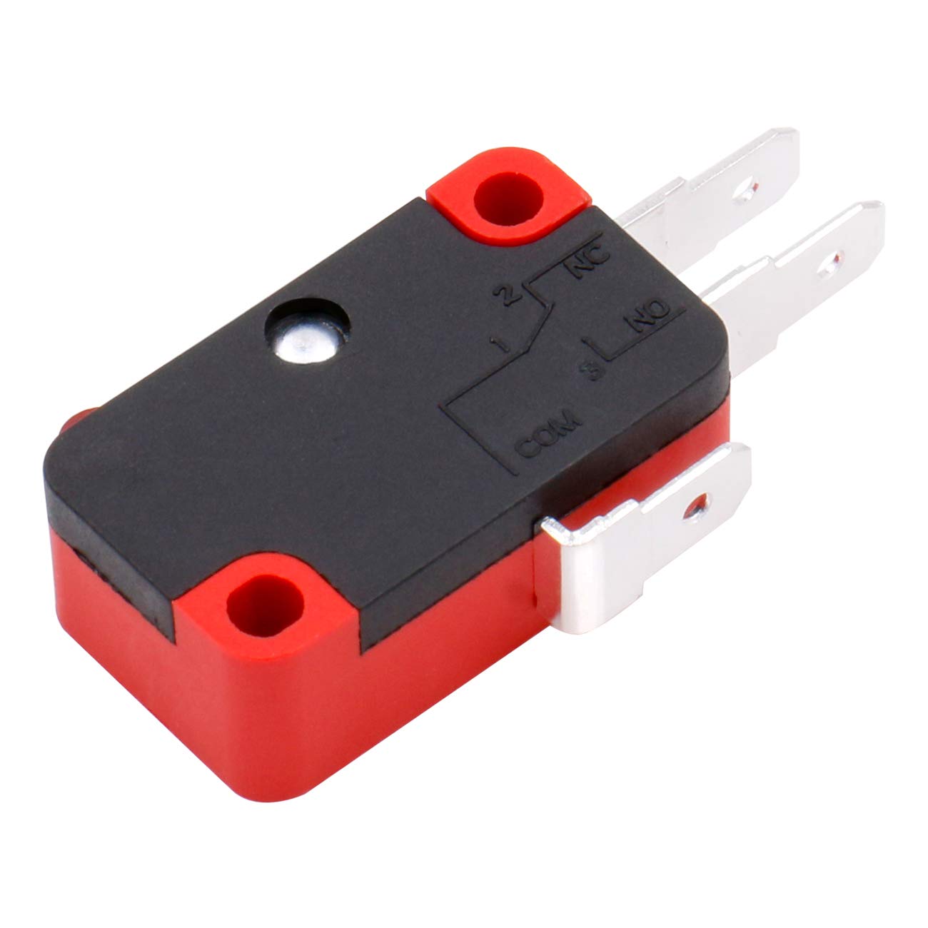 Heschen Button type Micro Switch V-15-1C25 SPDT 20A 250VAC Pack of 10