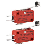 Heschen Micro Switch V-156-1C25 SPDT Long Roller Lever 20A 250VAC 10 Pack