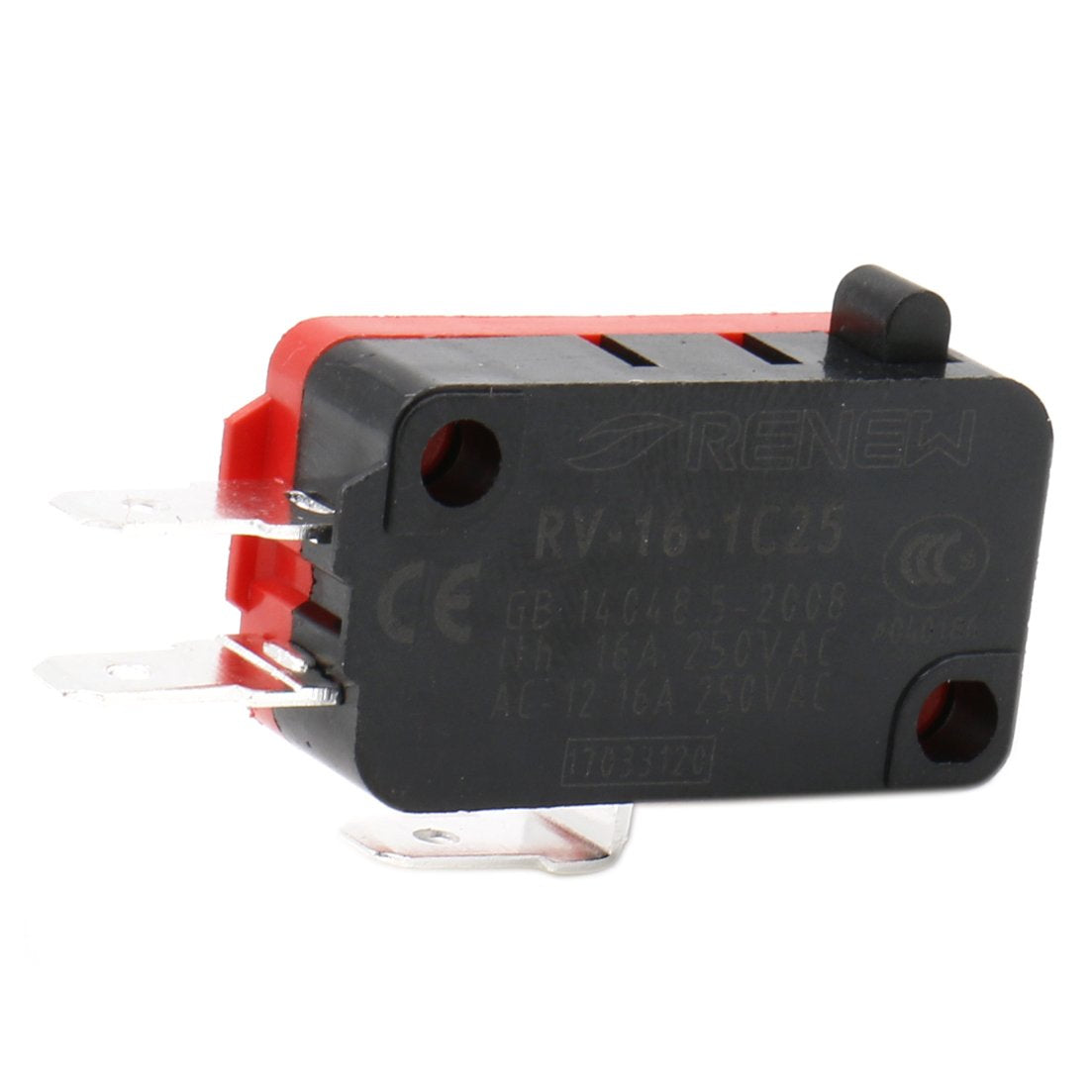 Heschen Micro switch V-16-1C25 SPDT Pin Button type 16A 250VAC 10 PCS