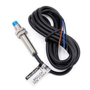 Heschen M8 Inductive Proximity Sensor Switch Non-Embeddable Type LJ8A3-2-Z/AY Detector 2mm 10-30VDC 200mA PNP Normally Closed(NC) 3 Wire