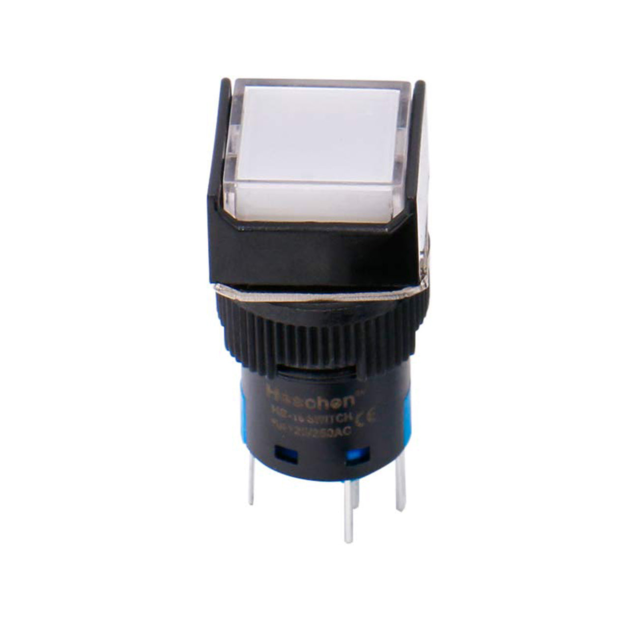 Button Sensonrs 16mm SQUARE Momentary Push Button Switch 1NO 1NC 24V LED Lamp – Heschen